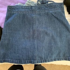 Denim skirt